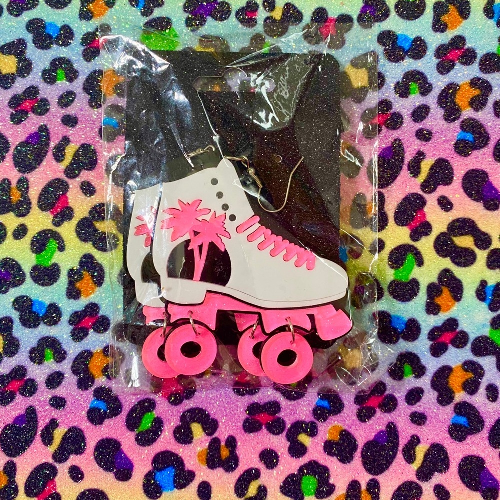 “Skater girl” atypical earrings
